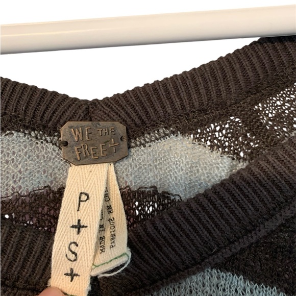 Free People chocolate mint sweater - Picture 4 of 6